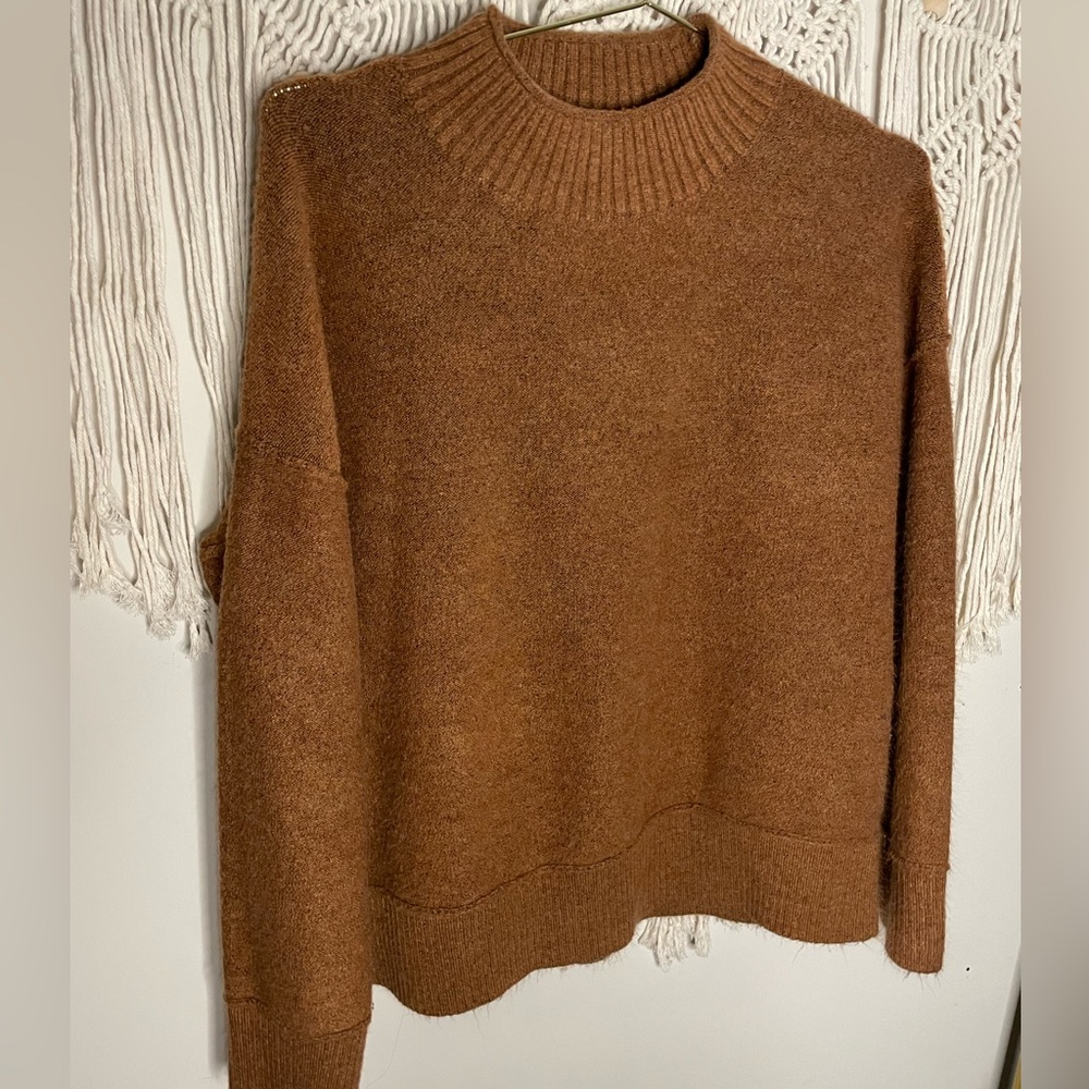 Cozy mock neck sweater